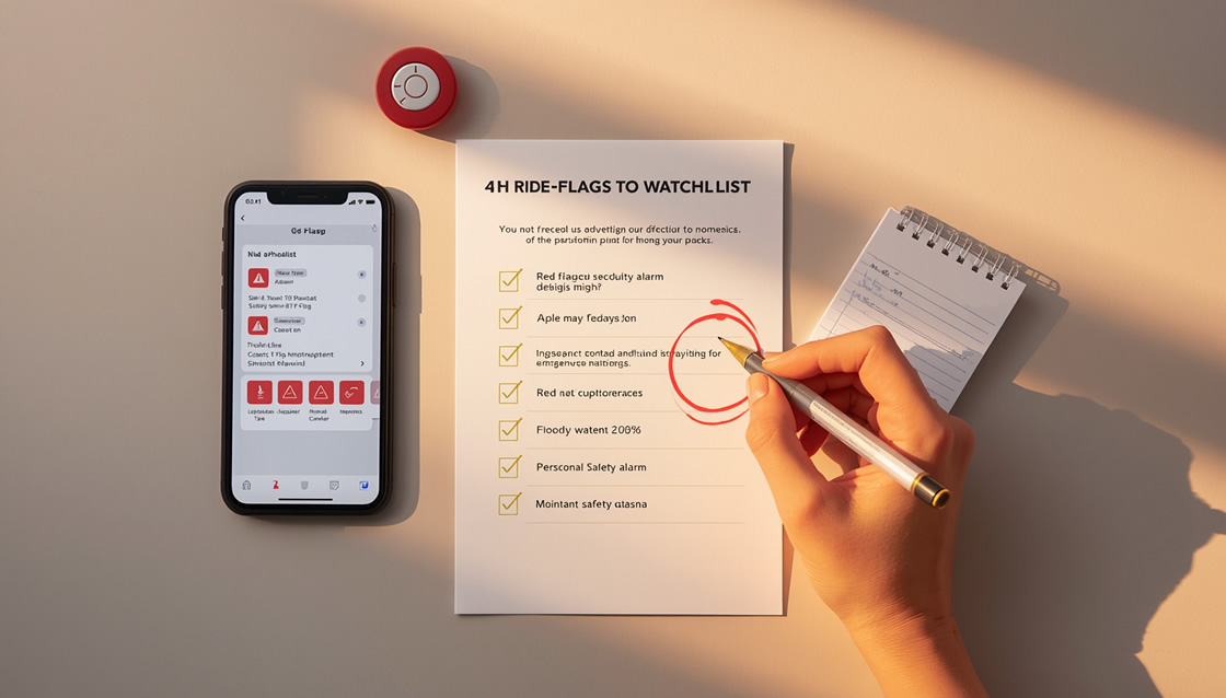 Red Flags to Watch for When Using Ride Sharing Apps